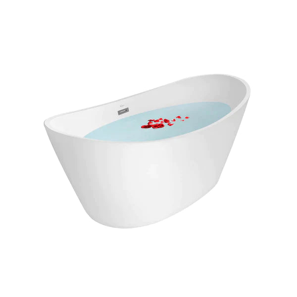 Empava 59 in. Freestanding Soaking Bathtub with Lighted