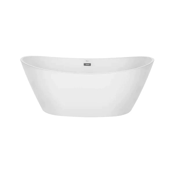 Empava 59 in. Freestanding Soaking Bathtub with Lighted