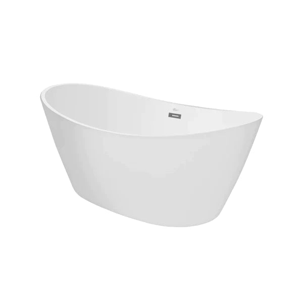 Empava 59 in. Freestanding Soaking Bathtub with Lighted