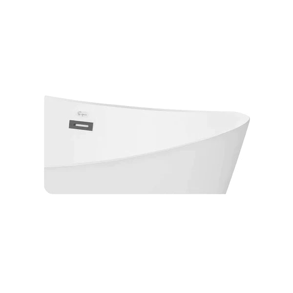 Empava 59 in. Freestanding Soaking Bathtub with Lighted