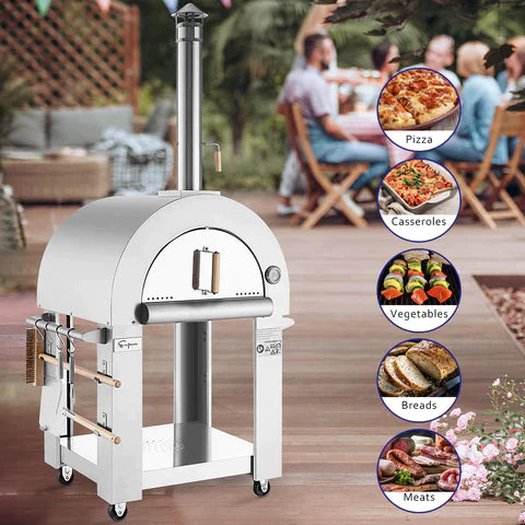 Empava Outdoor Wood Fired Pizza Oven