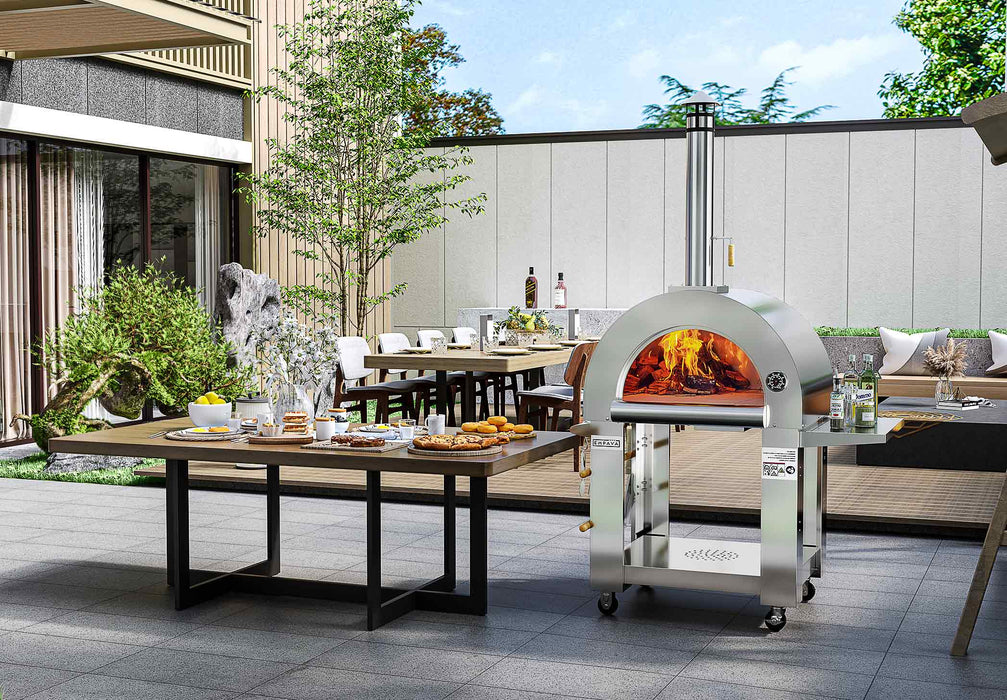 Empava Outdoor Wood Fired Pizza Oven