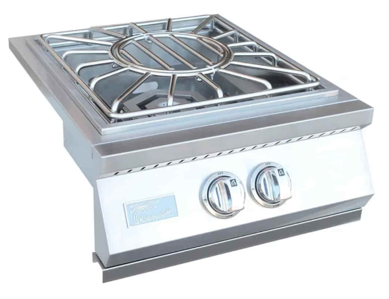 KoKoMo Grills Built-in Power Burner Removable Grate for Wok