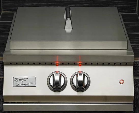 Professional Built-in Power Burner with Led Lights and Removable Grate for Wok