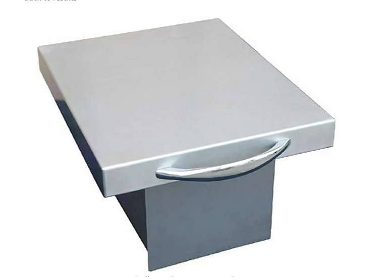 Kokomo Stainless Steel Trash Chute/Cutting Board ULTRA DURABLE