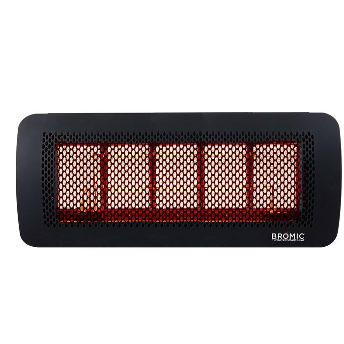 Tungsten 500 Radiant 43,000 BTU Natural Gas Ceiling Mounted Patio Heater