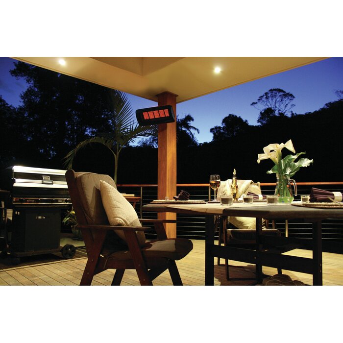 Tungsten 500 Radiant 43,000 BTU Natural Gas Ceiling Mounted Patio Heater