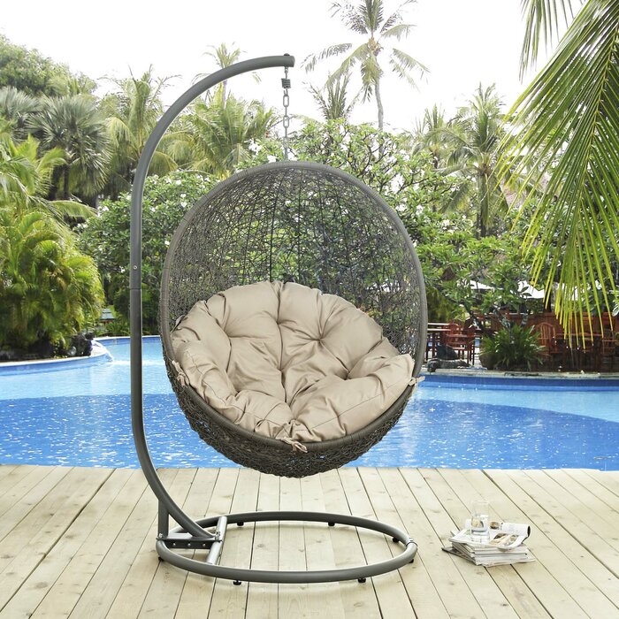 Valletta Swing Chair with Stand